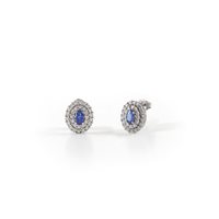 Boucles d'oreilles Bliss Femme in Or blanc Zaffiro 0.70 Ct 20092149 - 20092149
